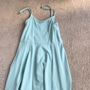 Summer time dress mint color